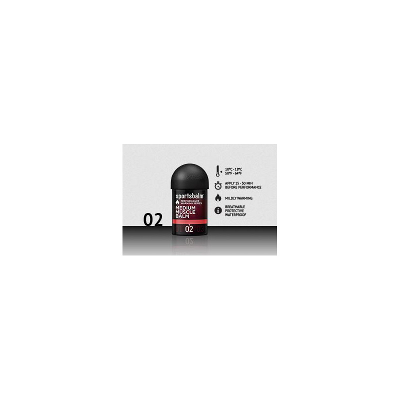 Balsam Sportsbalm Rozgrzewający Red 02